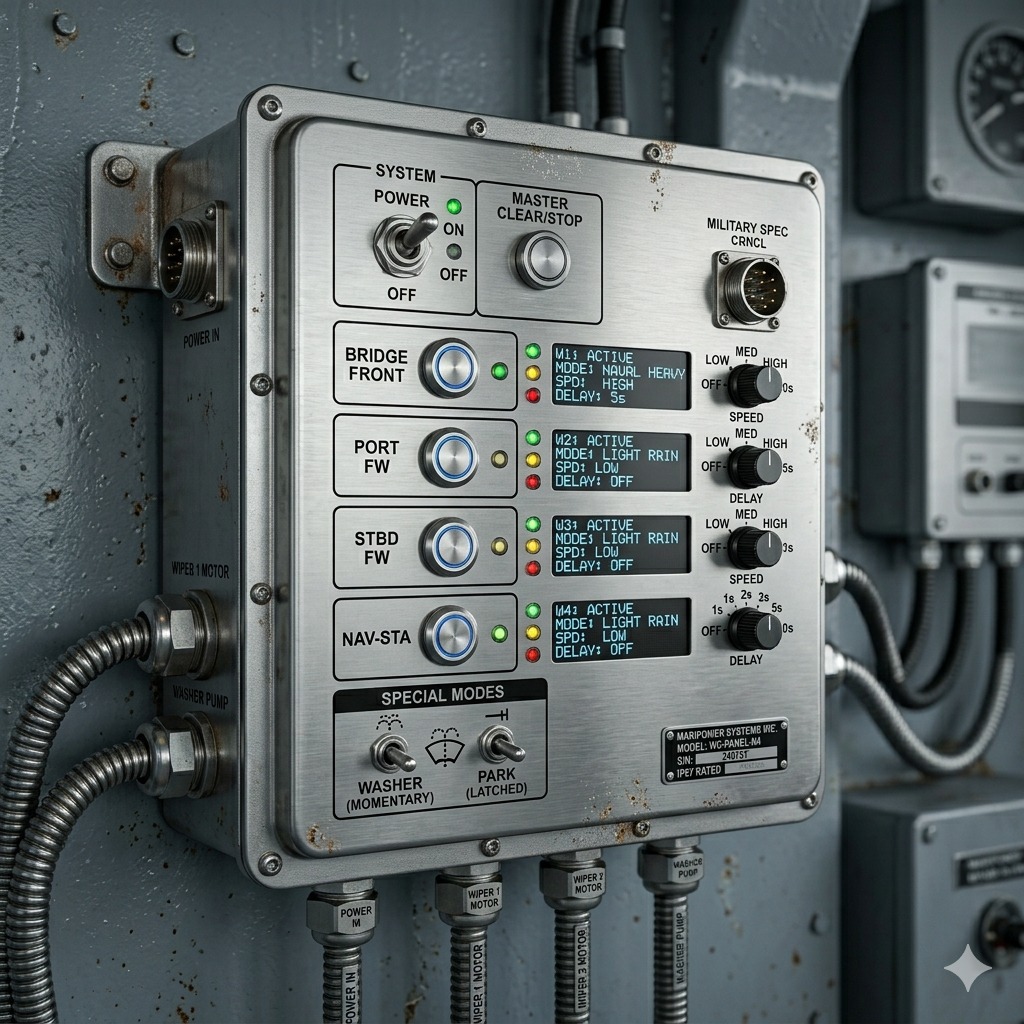 Electric Control Panel - Rakme Marine Equipment